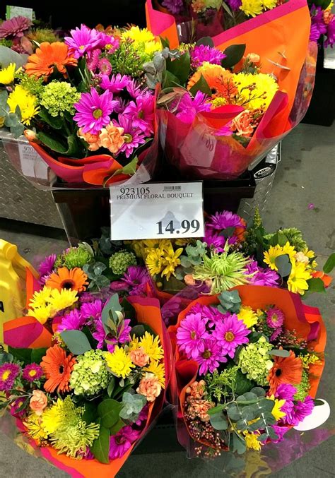 costco flowers in store price.